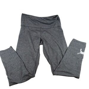 PINK Victoria's Secret Cozy Leggings Gray Heather L High Waist Activewear Womens